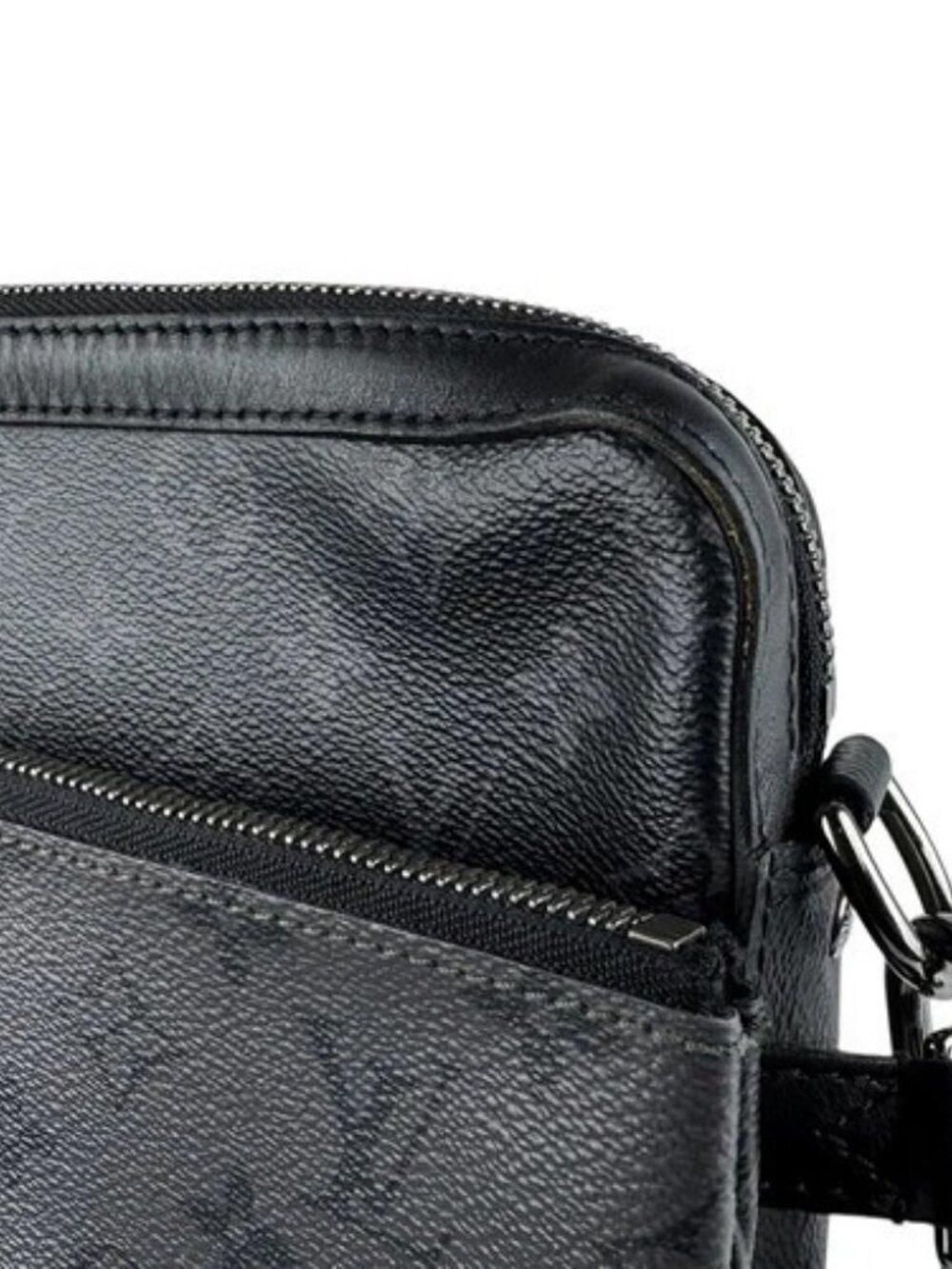Auth LOUIS VUITTON Monogram Eclipse Trio Messenger Shoulder Bag M69443 - z9632 - Picture 7 of 11